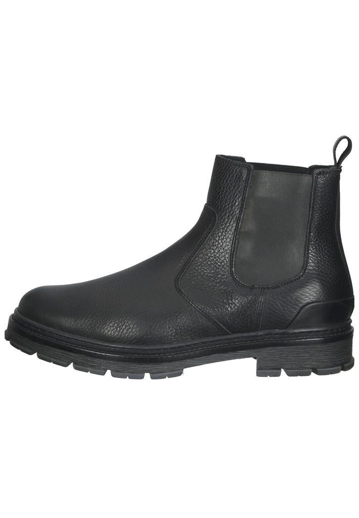 Bullboxer Stiefelette Leder/Textil Schwarz - surf4shoes