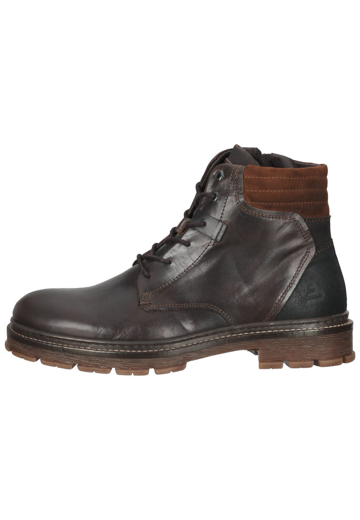 Bullboxer Stiefelette Leder/Textil Braun - surf4shoes