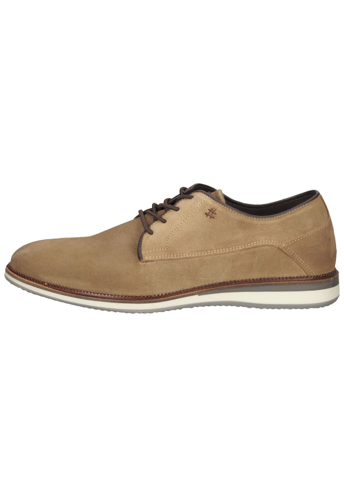 Bullboxer Halbschuhe Leder Taupe/Beige - surf4shoes