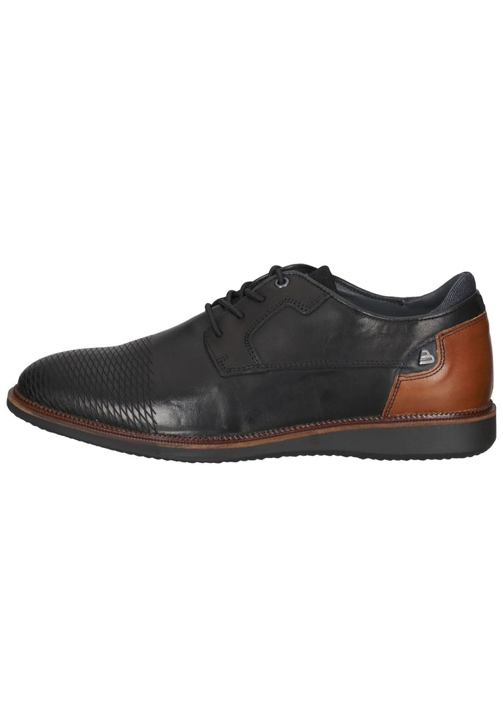 Bullboxer Halbschuhe Leder/Textil Schwarz - surf4shoes