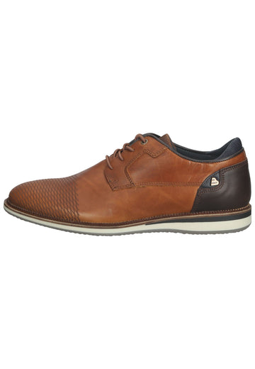 Bullboxer Halbschuhe Leder/Textil Cognac - surf4shoes