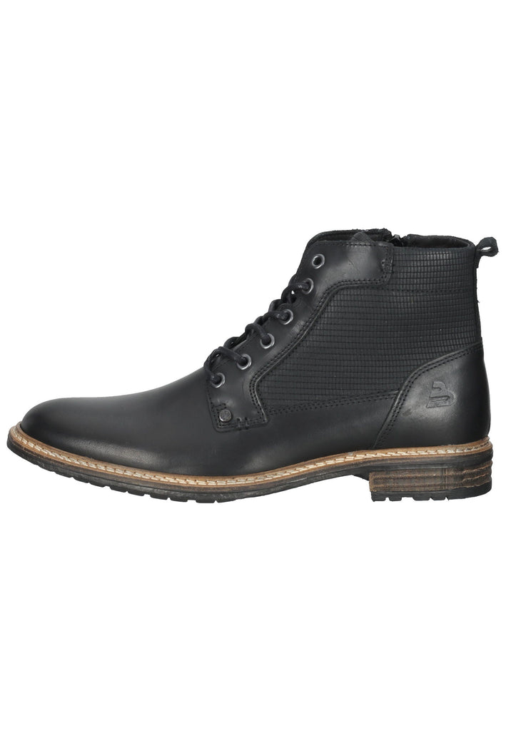 Bullboxer Stiefelette Leder Schwarz - surf4shoes