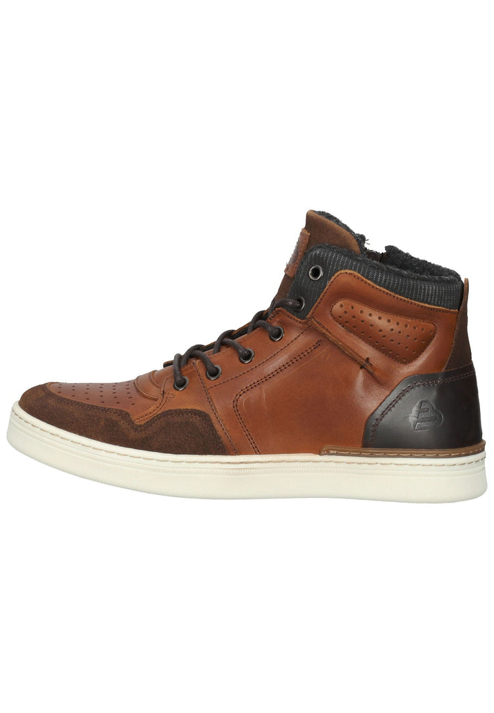 Bullboxer Sneaker Leder/Textil Cognac - surf4shoes