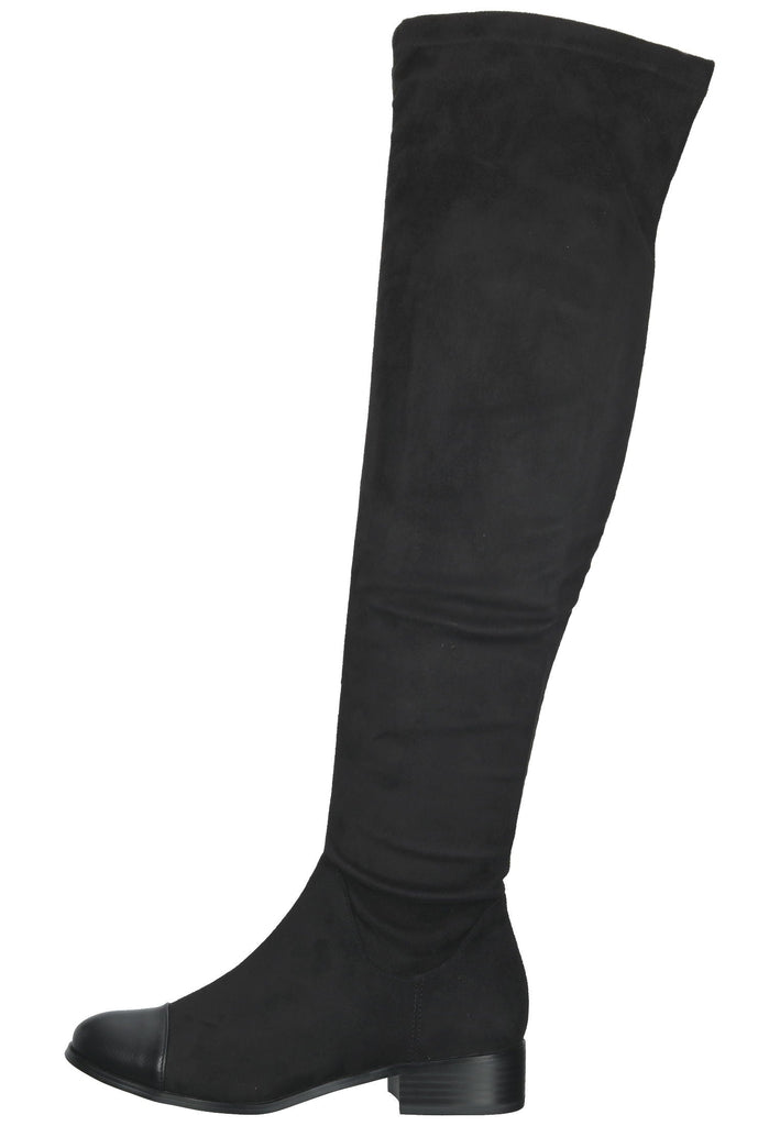 Bullboxer Stiefel Lederimitat Schwarz - surf4shoes