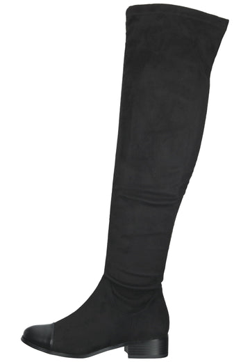 Bullboxer Stiefel Lederimitat Schwarz - surf4shoes