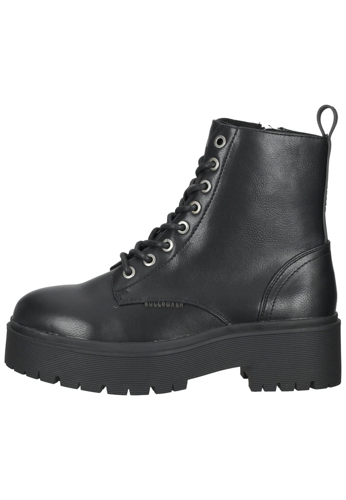 Bullboxer Stiefelette Lederimitat Schwarz - surf4shoes