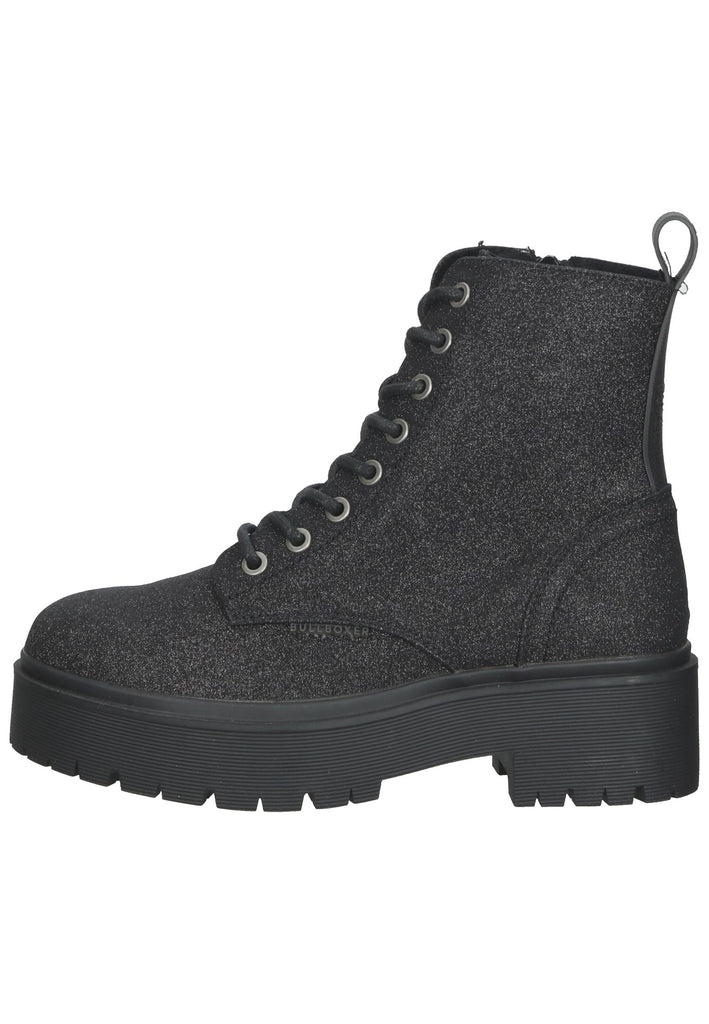 Bullboxer Stiefelette Lederimitat Schwarz - surf4shoes