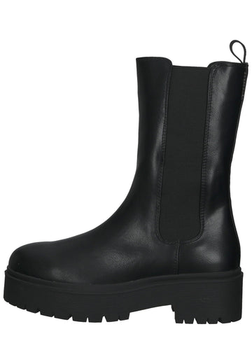 Bullboxer Stiefel Lederimitat Schwarz - surf4shoes