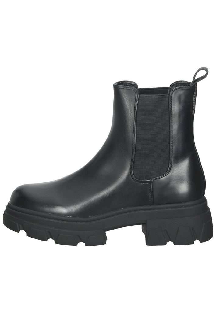 Bullboxer Stiefelette Lederimitat Schwarz - surf4shoes
