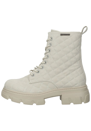 Bullboxer Stiefelette Lederimitat Weiß - surf4shoes