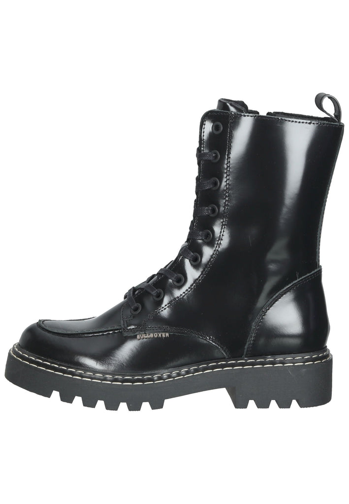 Bullboxer Stiefelette Leder Schwarz - surf4shoes