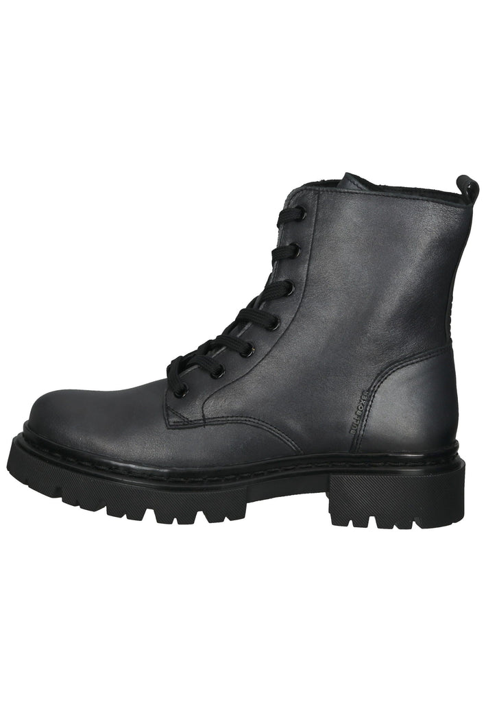 Bullboxer Stiefelette Leder Schwarz/Schwarz - surf4shoes