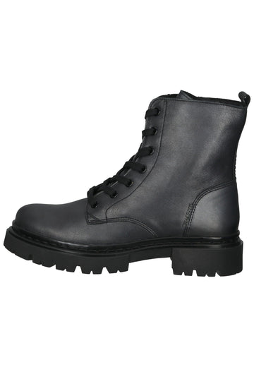 Bullboxer Stiefelette Leder Schwarz/Schwarz - surf4shoes