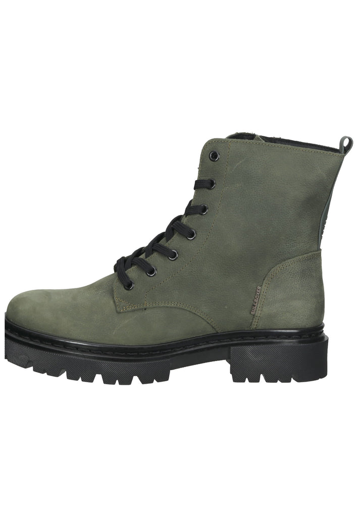 Bullboxer Stiefelette Leder Grün - surf4shoes
