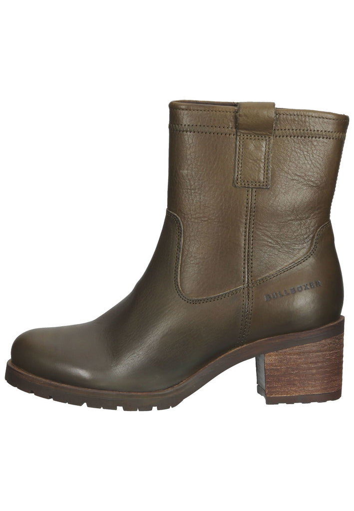 Bullboxer Stiefelette Leder Grün - surf4shoes