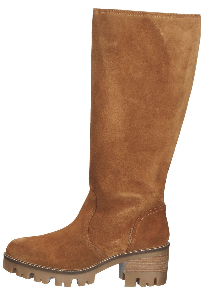 Bullboxer Stiefel Veloursleder Cognac - surf4shoes