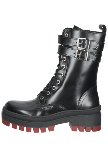 Bullboxer Stiefelette Leder Schwarz - surf4shoes