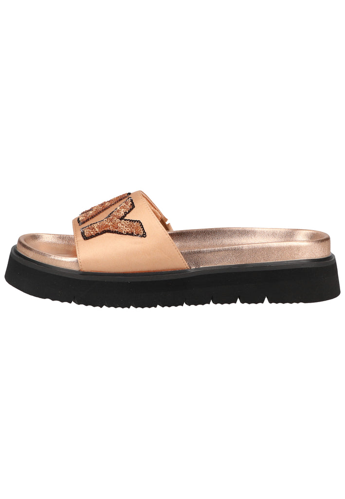 Replay Pantoletten Textil Bronze - surf4shoes