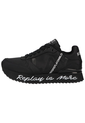 Replay Sneaker Textil Schwarz - surf4shoes