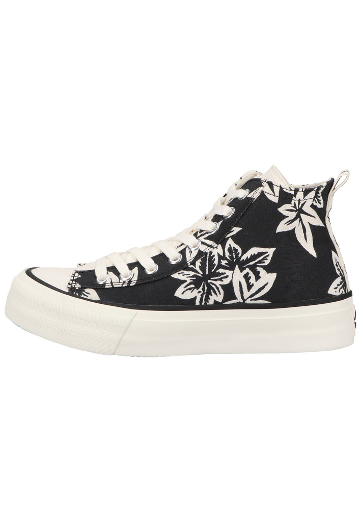 Replay Sneaker Textil Schwarz/Weiß - surf4shoes