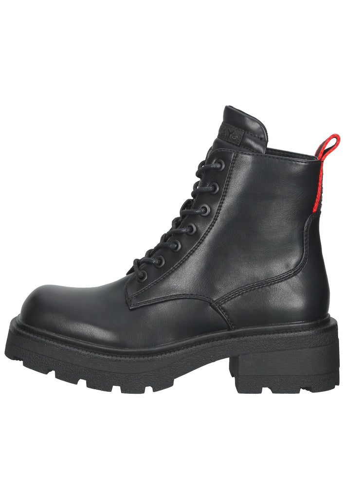 Replay Stiefelette Lederimitat Schwarz - surf4shoes