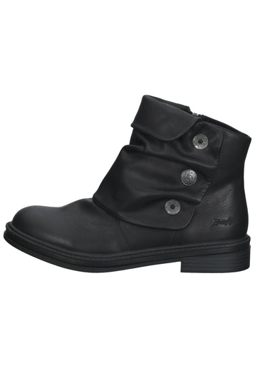 Blowfish Stiefelette Lederimitat Schwarz - surf4shoes