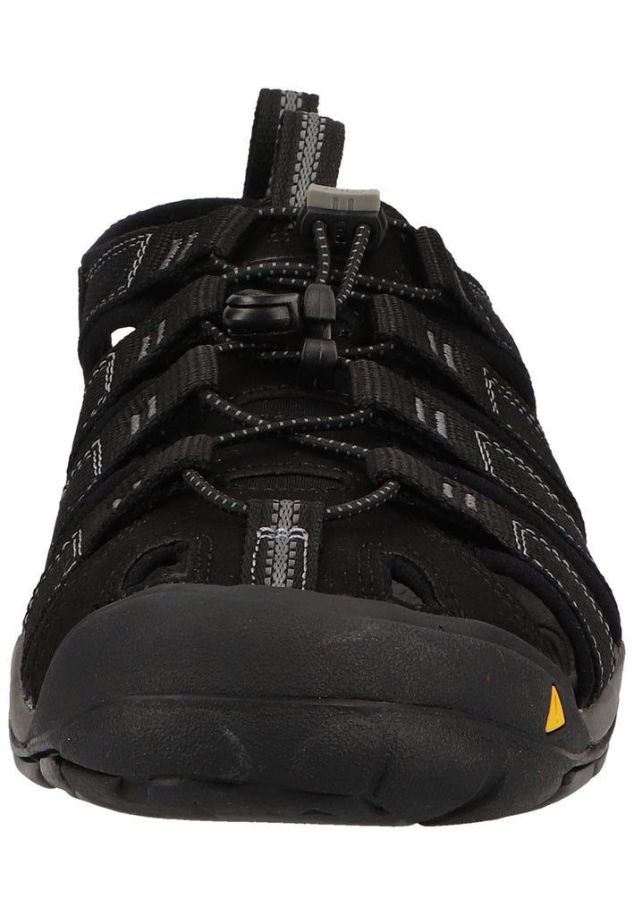 Keen Sandalen Lederimitat/Textil Schwarz/Gelb - surf4shoes