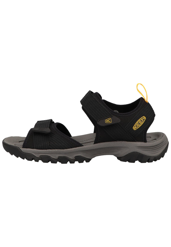 Keen Sandalen Textil Schwarz/Gelb - surf4shoes