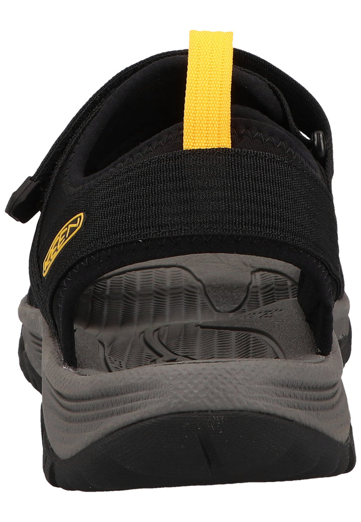 Keen Sandalen Textil Schwarz/Gelb - surf4shoes