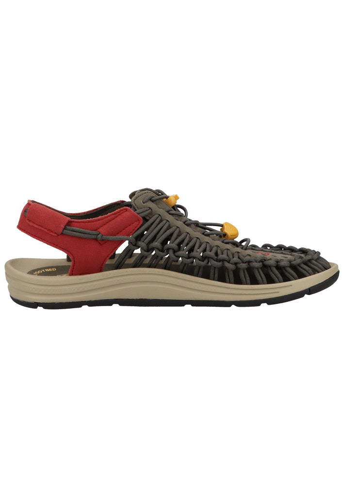 Keen Sandalen Lederimitat/Textil Oliv - surf4shoes