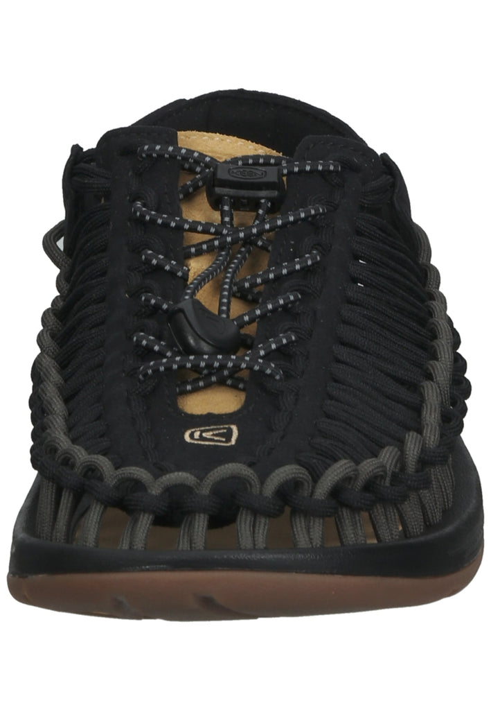 Keen Sandalen Lederimitat/Textil Schwarz/Beige - surf4shoes