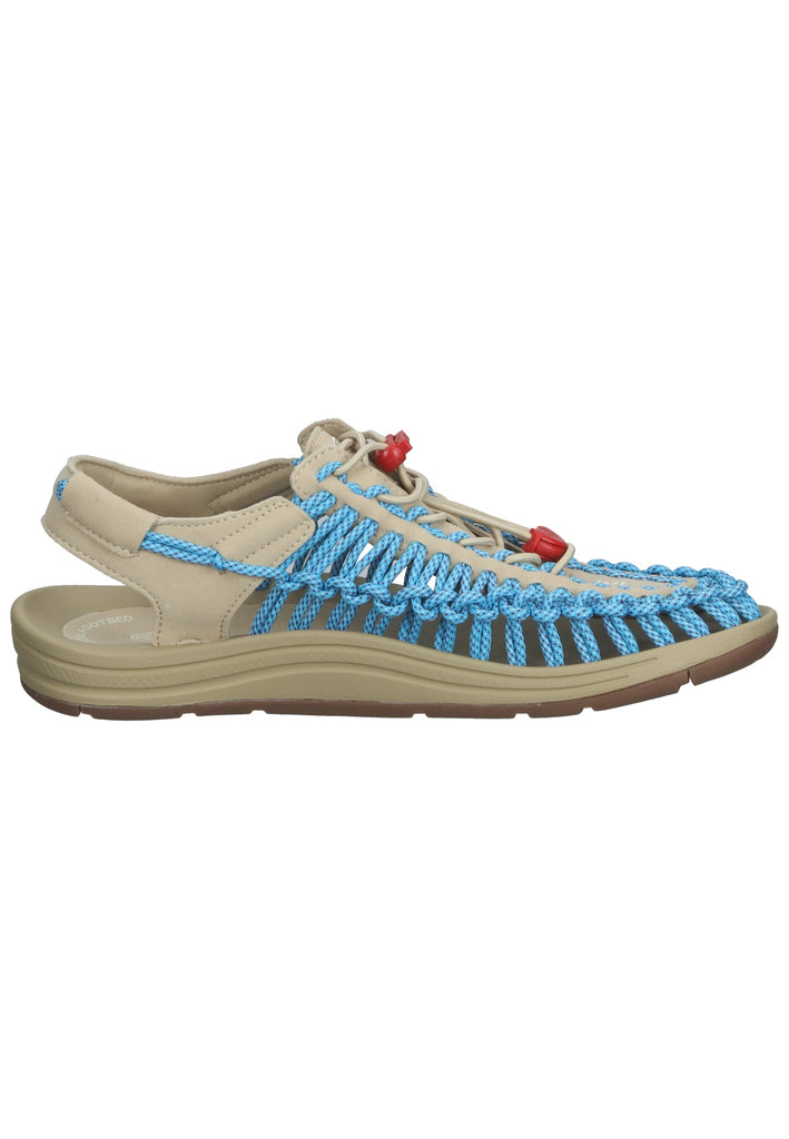 Keen Sandalen Lederimitat/Textil Beige/Blau - surf4shoes