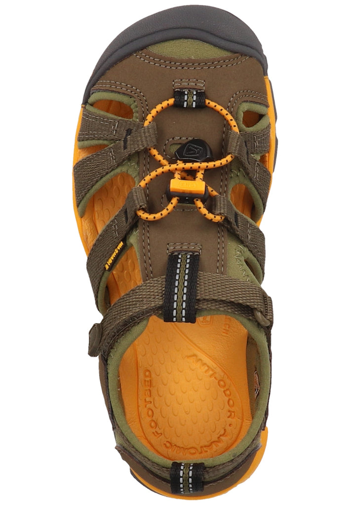 Keen Sandalen Lederimitat/Textil Oliv - surf4shoes