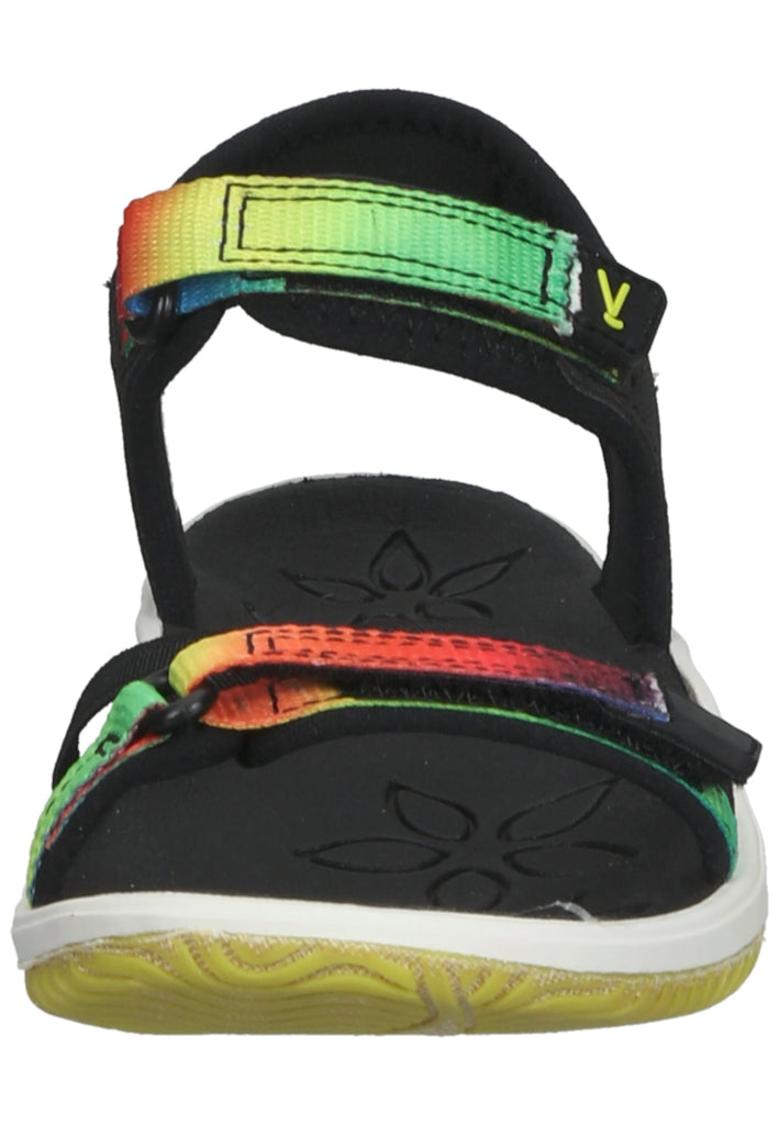 Keen Sandalen Lederimitat/Textil Schwarz/Grün - surf4shoes