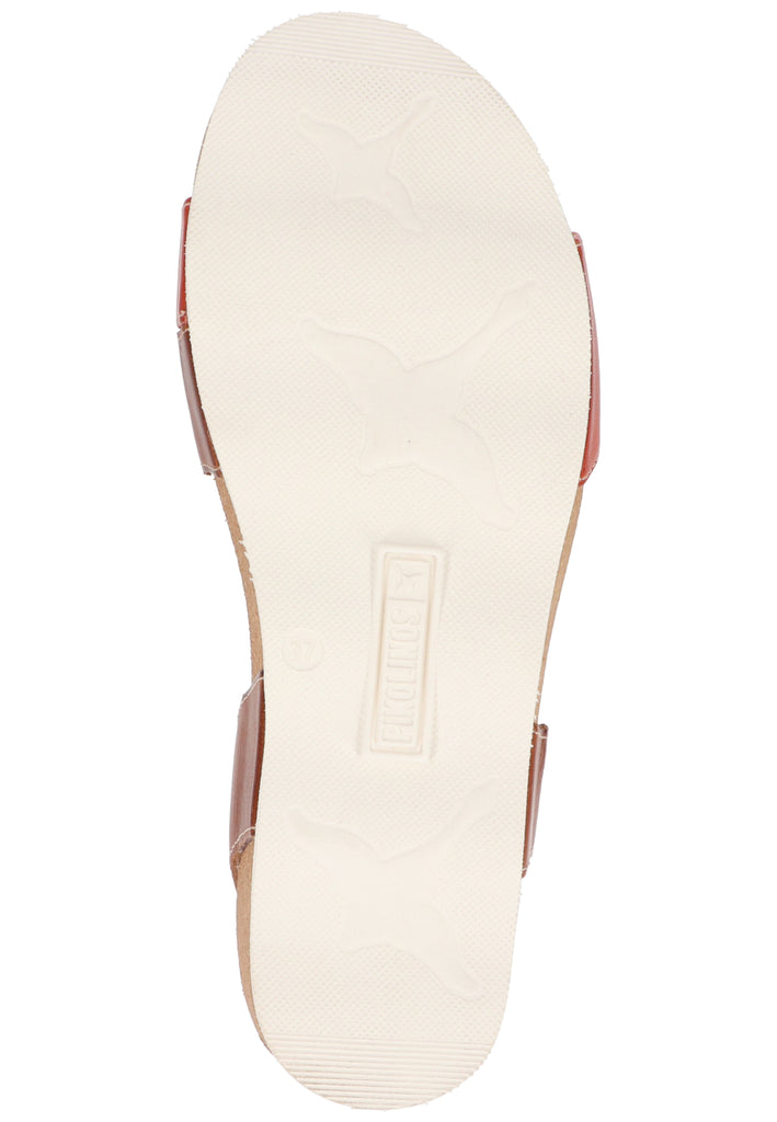 Pikolinos Sandalen Leder Rot - surf4shoes