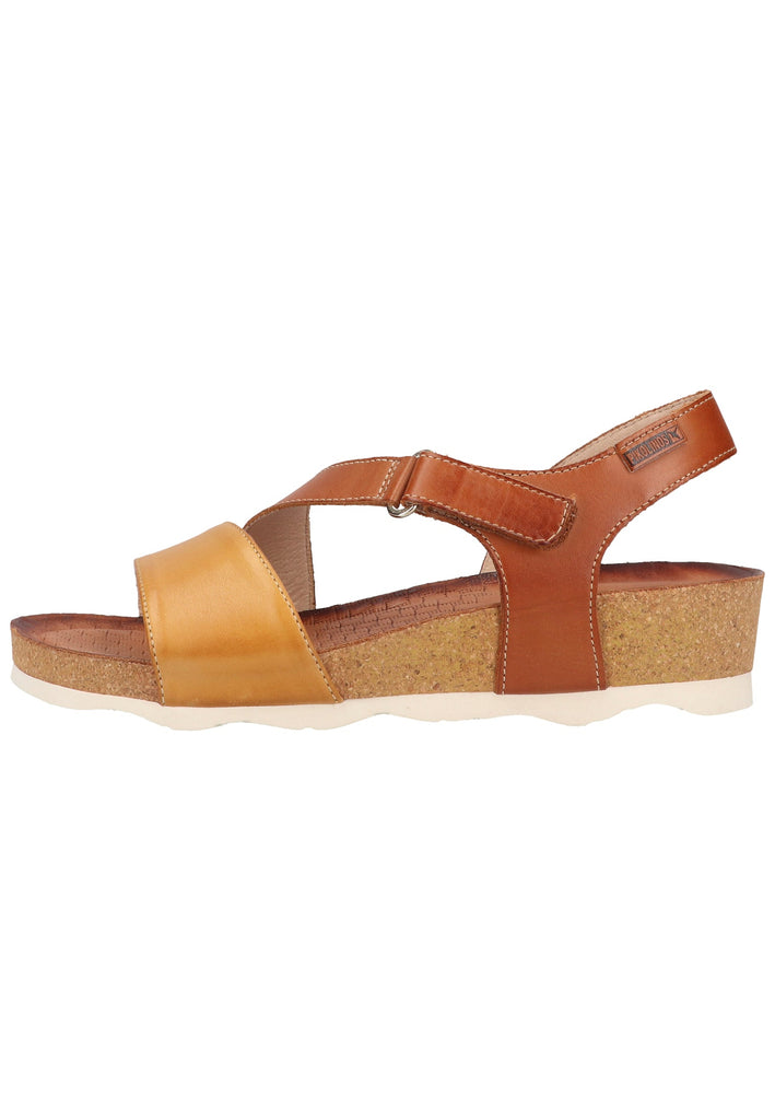 Pikolinos Sandalen Leder Gelb - surf4shoes