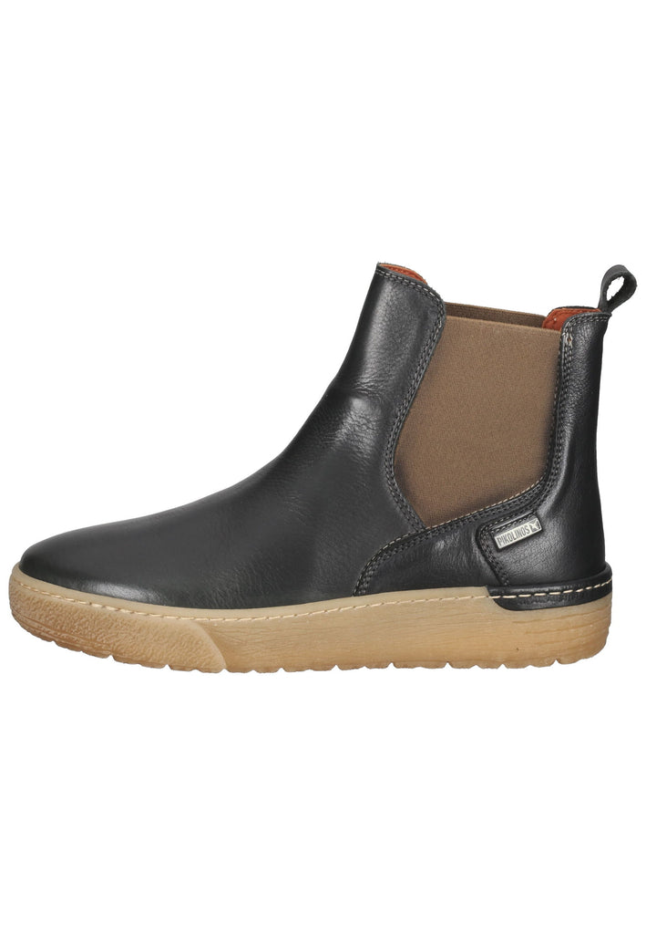 Pikolinos Stiefelette Leder Schwarz - surf4shoes