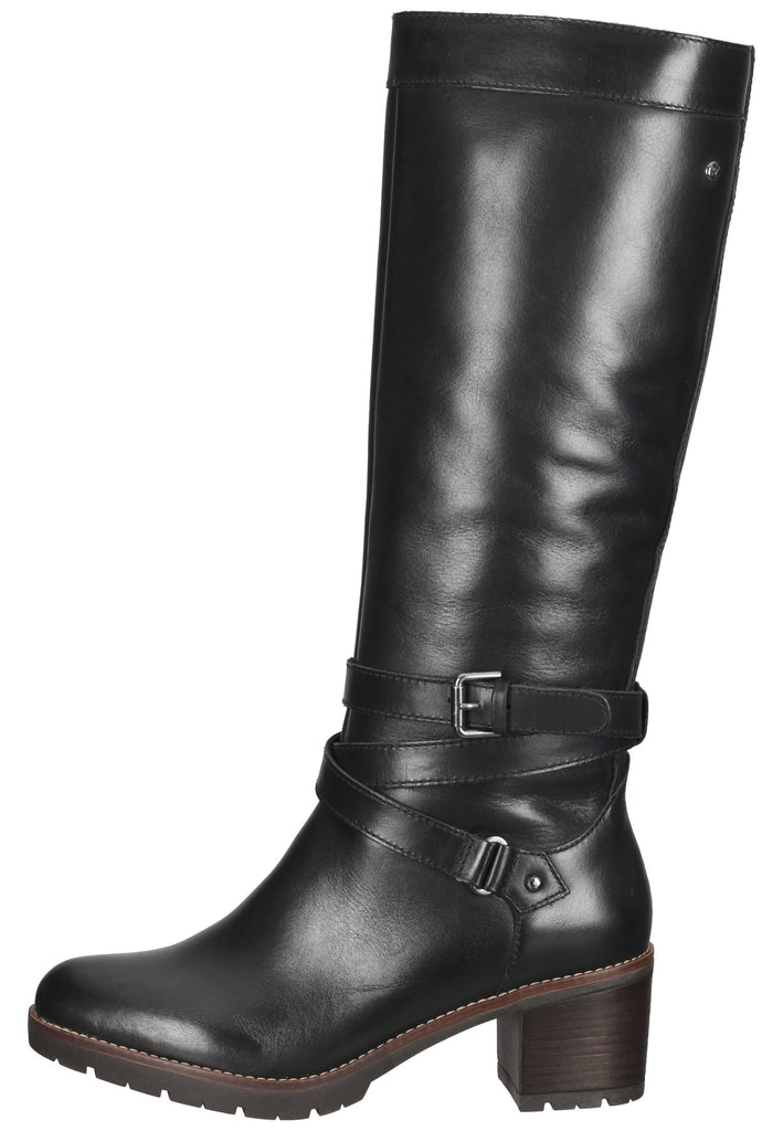 Pikolinos Stiefel Leder Schwarz - surf4shoes