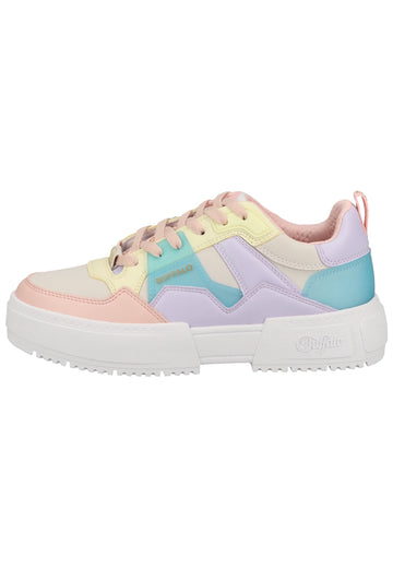 Buffalo Sneaker Lederimitat Multi - surf4shoes