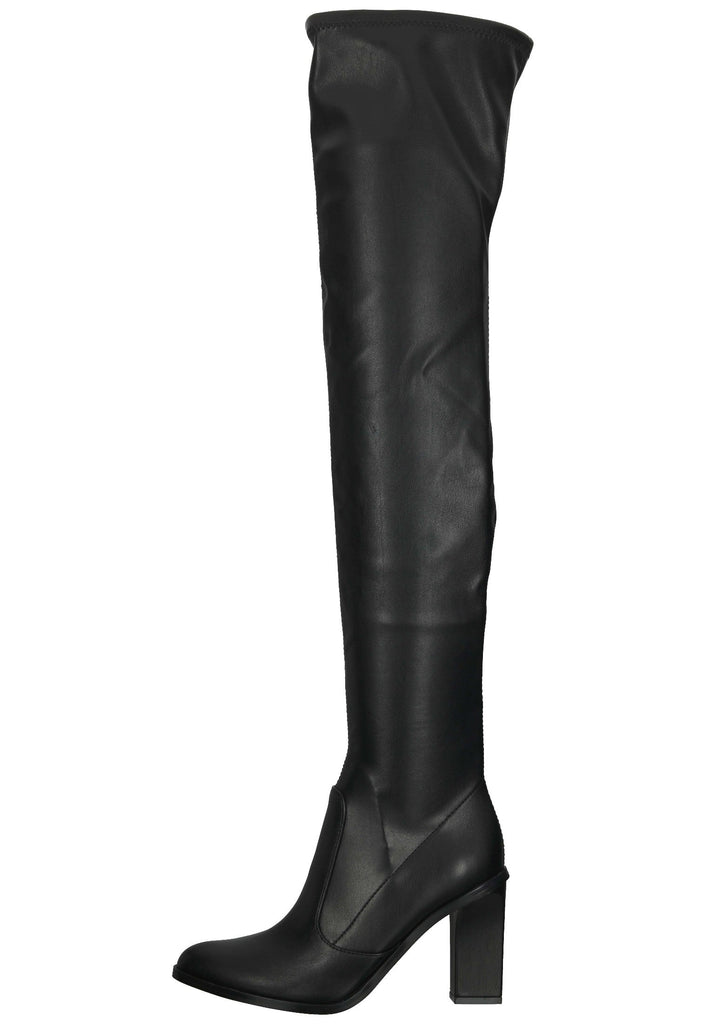 Buffalo Stiefel Lederimitat Schwarz - surf4shoes