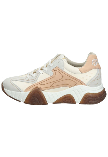 Buffalo Sneaker Leder Weiß/Beige - surf4shoes
