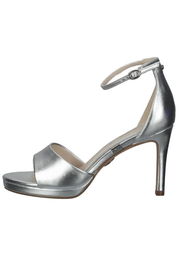 Buffalo Sandalen Lederimitat Silber - surf4shoes