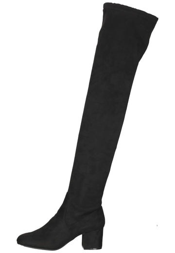 Steve Madden Stiefel Textil Schwarz - surf4shoes
