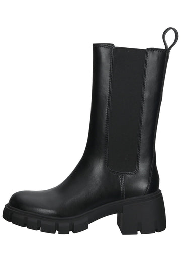 Steve Madden Stiefelette Leder Schwarz - surf4shoes