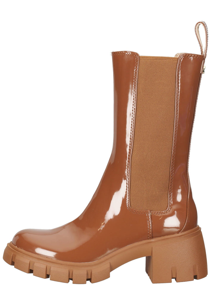 Steve Madden Stiefelette Lederimitat Cognac - surf4shoes