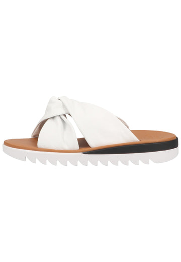 Paul Green Pantoletten Glattleder Weiß - surf4shoes