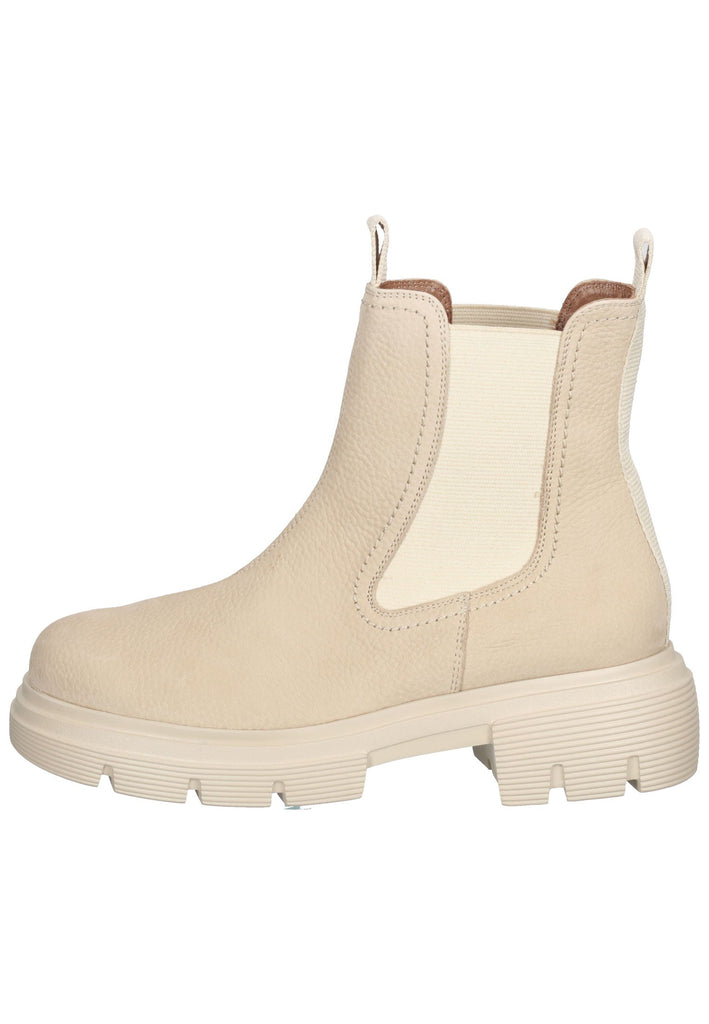 Paul Green Stiefelette Nubukleder Beige - surf4shoes