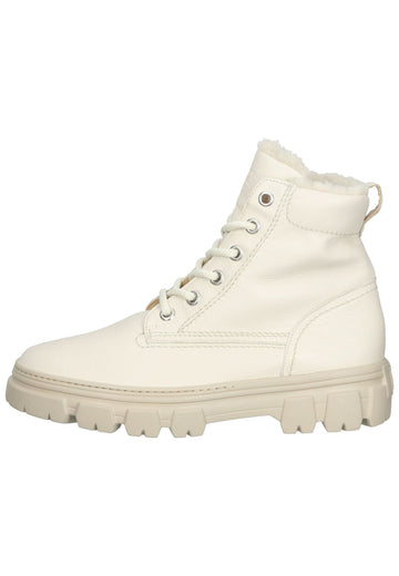 Paul Green Stiefelette Glattleder Beige Warmfutter - surf4shoes