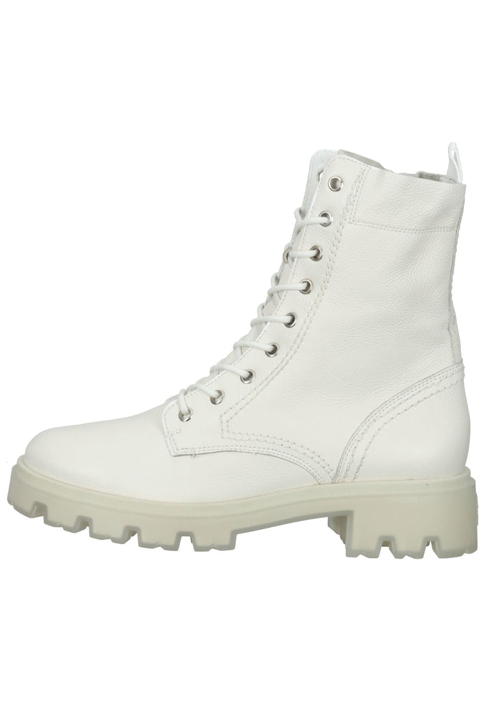 Paul Green Stiefelette Glattleder Weiß - surf4shoes