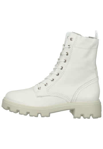 Paul Green Stiefelette Glattleder Weiß - surf4shoes